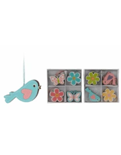 Paasset Hangdecoratie 8-delig - 2 Assorti