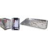 BBQ Grill Plates 34x23x2.5cm Set Van 4