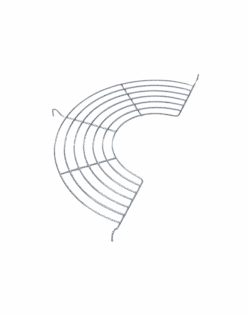 BK Chinese Wok Tri-ply Rooster 36 Cm - Rack Half Moon Shape