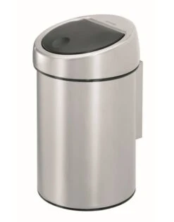 Brabantia Afvalemmer Touch Bin 3lt Wand Matt Steel