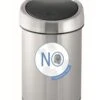 Brabantia Afvalemmer Touch Bin Wand 3Lt Matt Steel FPP