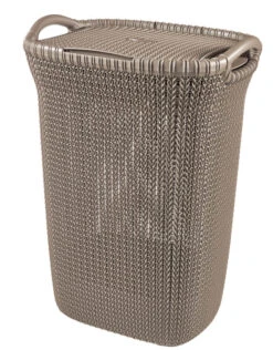 Curver Knit Wasbox Bruin, 57L