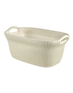 Curver Knit Wasmand Oasis White, 40L