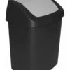 Curver Swing Afvalbak 15 L, Zwart