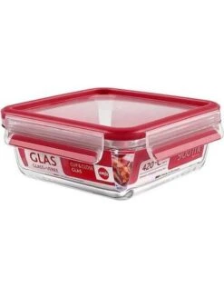 Emsa Clip&Close Glas Vershouddoos Vierkant