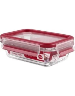 Emsa Vershouddoos Clip & Close Glas Rechthoekig 0.5lt