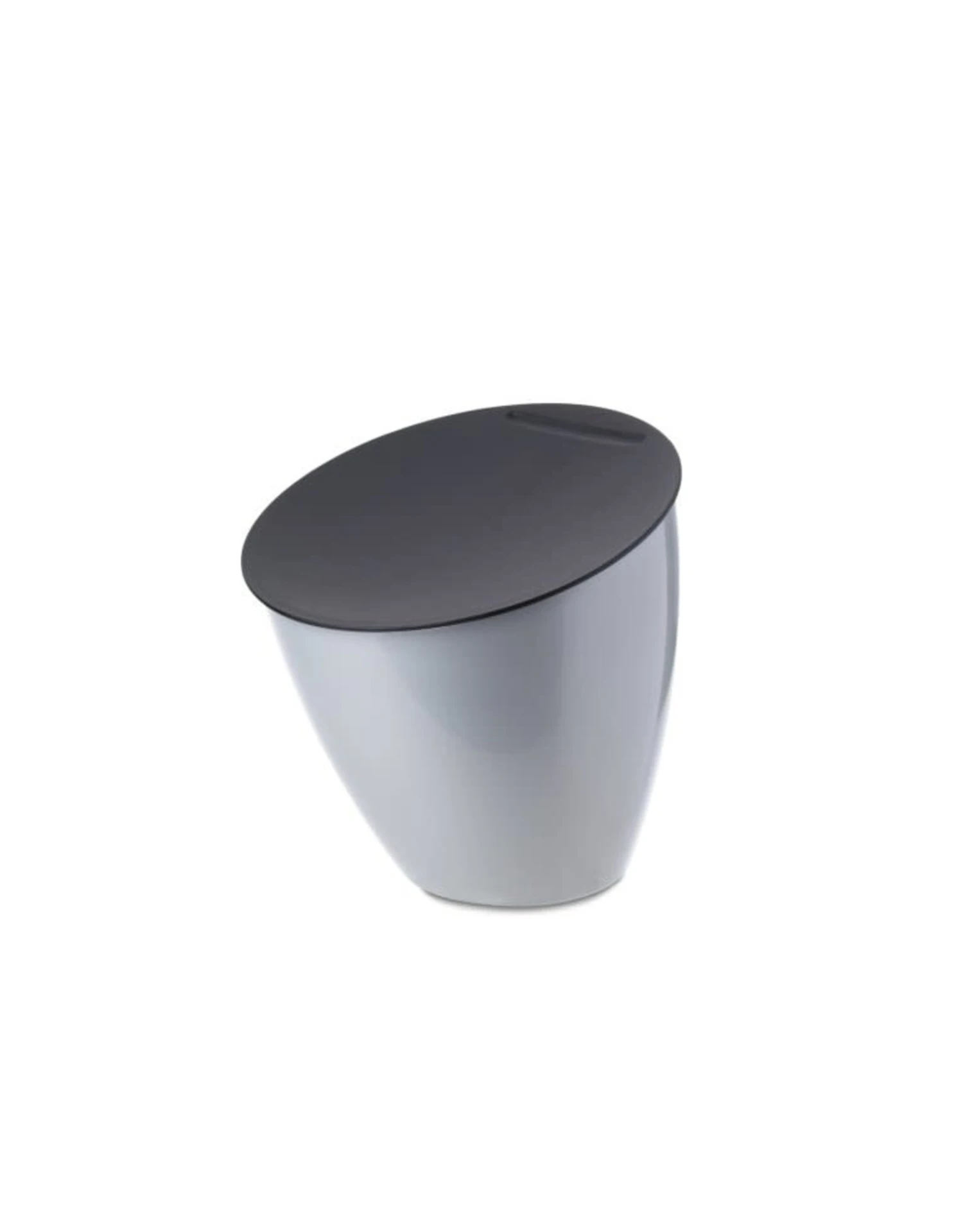 Mepal Afvalbakje Calypso Silver 1 Mepal Afvalbakje Calypso Silver