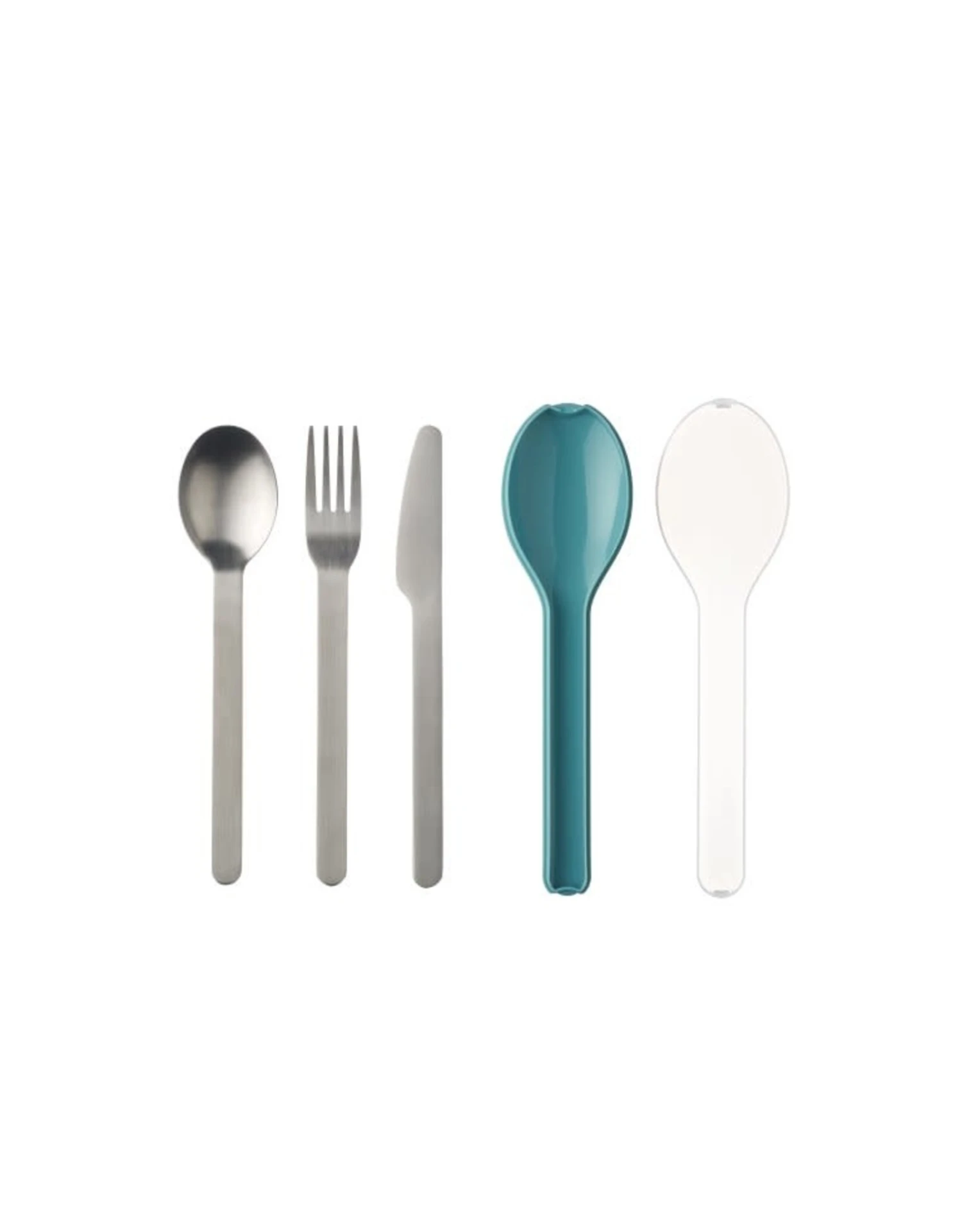 Mepal Bestekset 3-delig Ellipse - Nordic Green 2 Mepal Bestekset 3-delig Ellipse - Nordic Green - Afbeelding 2