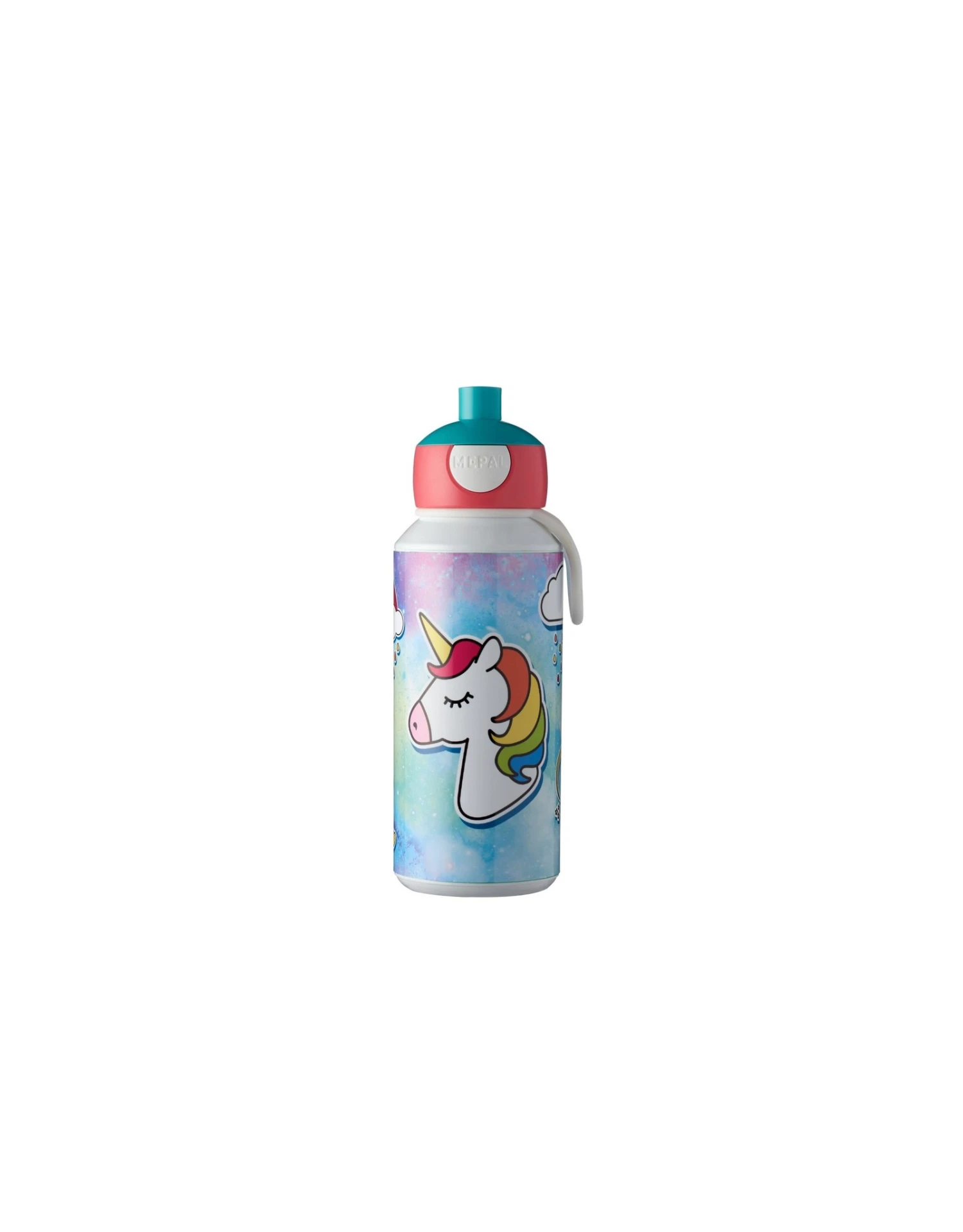 Mepal Drinkfles Pop-Up Campus 400ml - Unicorn 2 Mepal Drinkfles Pop-Up Campus 400ml - Unicorn - Afbeelding 2