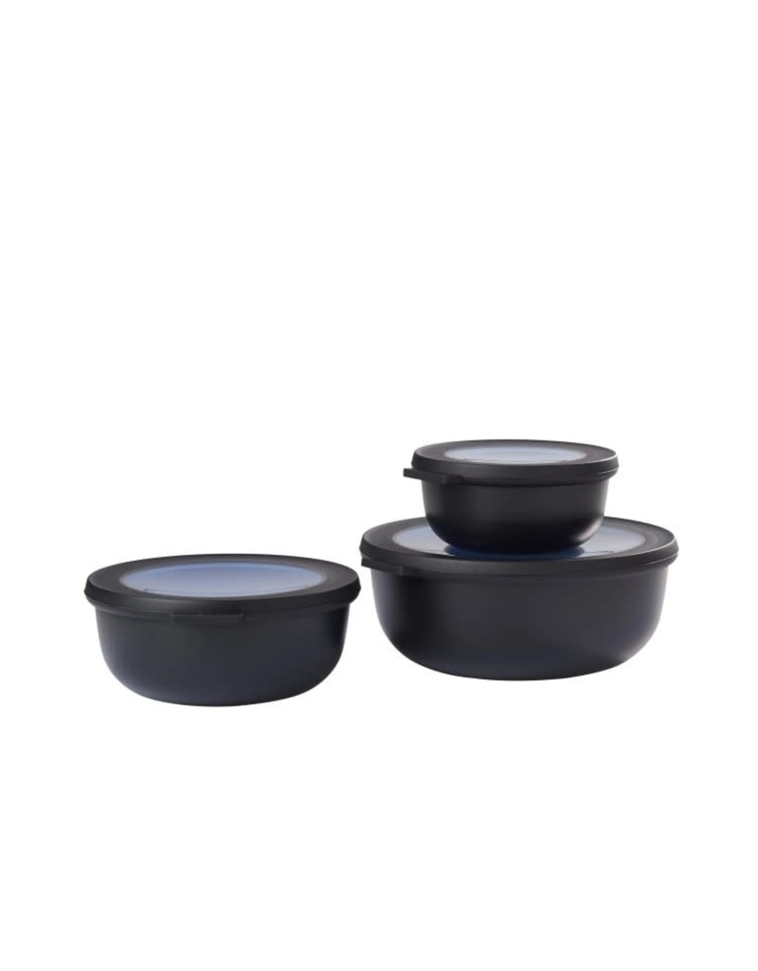 Mepal Multikom Cirqula Set 3-dlg (350, 750, 1250 Ml) - Nordic Black 1 Mepal Multikom Cirqula Set 3-dlg (350, 750, 1250 Ml) - Nordic Black