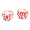 Patisse Papieren Cupcake Vormpjes Rood/Wit Met Hartjes, 5cm - 200 Stuks