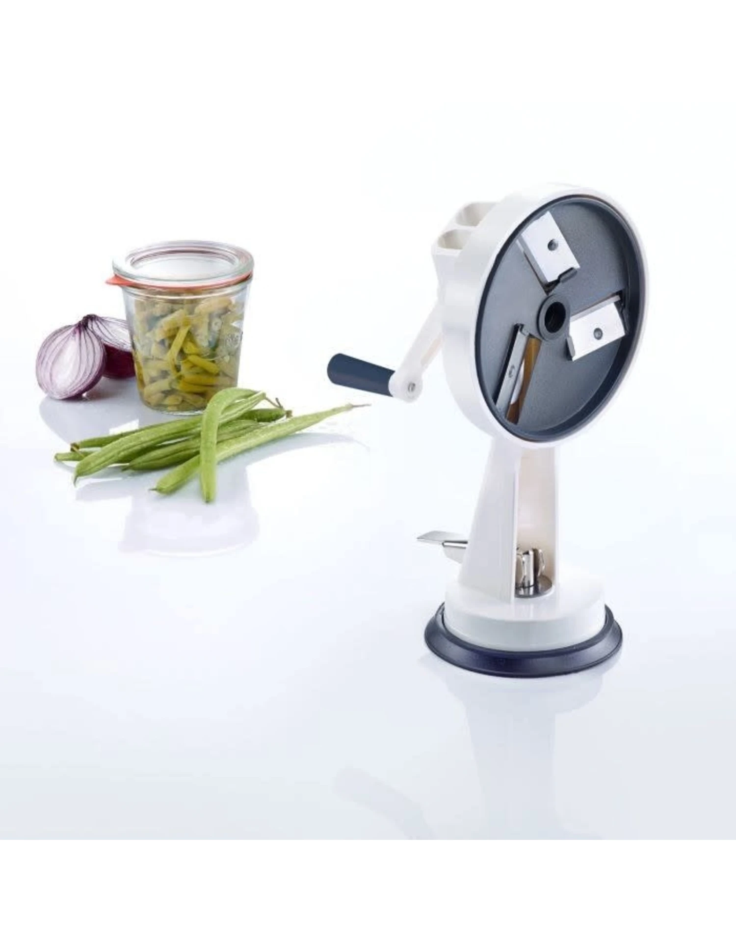 Westmark Bonensnijder Kunststof 2 Westmark Bonensnijder Kunststof - Afbeelding 2