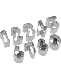 Westmark Set Van Uitsteekvormen Cijfers 0 T/m 9 - 2,5cm