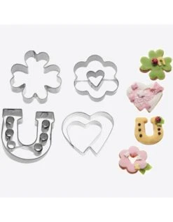 Westmark Set Van Uitsteekvormen Geluk En Liefde - 4 Stuks, 6cm