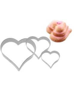 Westmark Set Van Uitsteekvormen Hart - 3 Stuks ( 2cm, 3cm, 4cm) -Huishoudmiddelen Verkoop westmark westmark set van uitsteekvormen hart 3 st 3