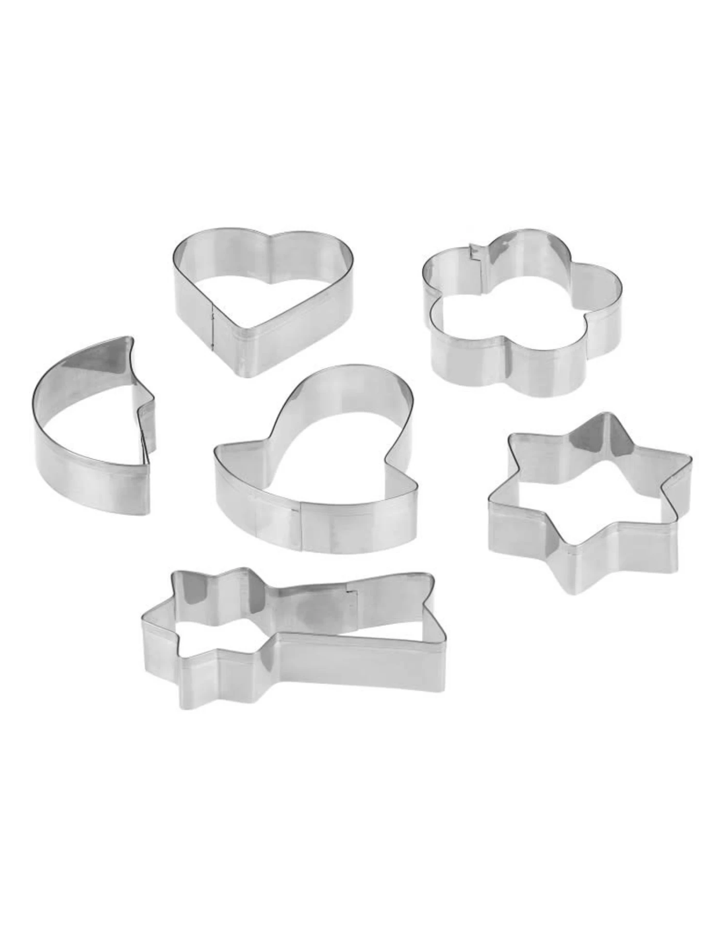 Westmark Set Van Uitsteekvormen Kerst - 6 Stuks 1 Westmark Set Van Uitsteekvormen Kerst - 6 Stuks