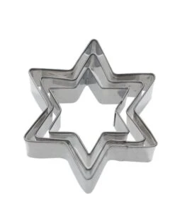 Westmark Set Van Uitsteekvormen Ster - 3 Stuks (4cm, 5cm, 6cm)