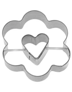 Westmark Uitsteekvorm Rozet Met Hart 2D, 6.5 Cm