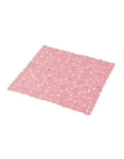 Antislip Douchemat 54X54cm Rose