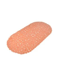 Badmat Antislip Coral Oranje 69X36cm