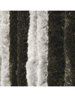 Kattenstaart 90x220 Cm Zwart/grijs Duo
