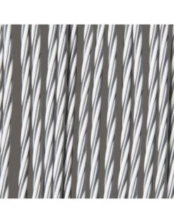 Madrid Vliegengordijn 92X220 Wit/Grijs
